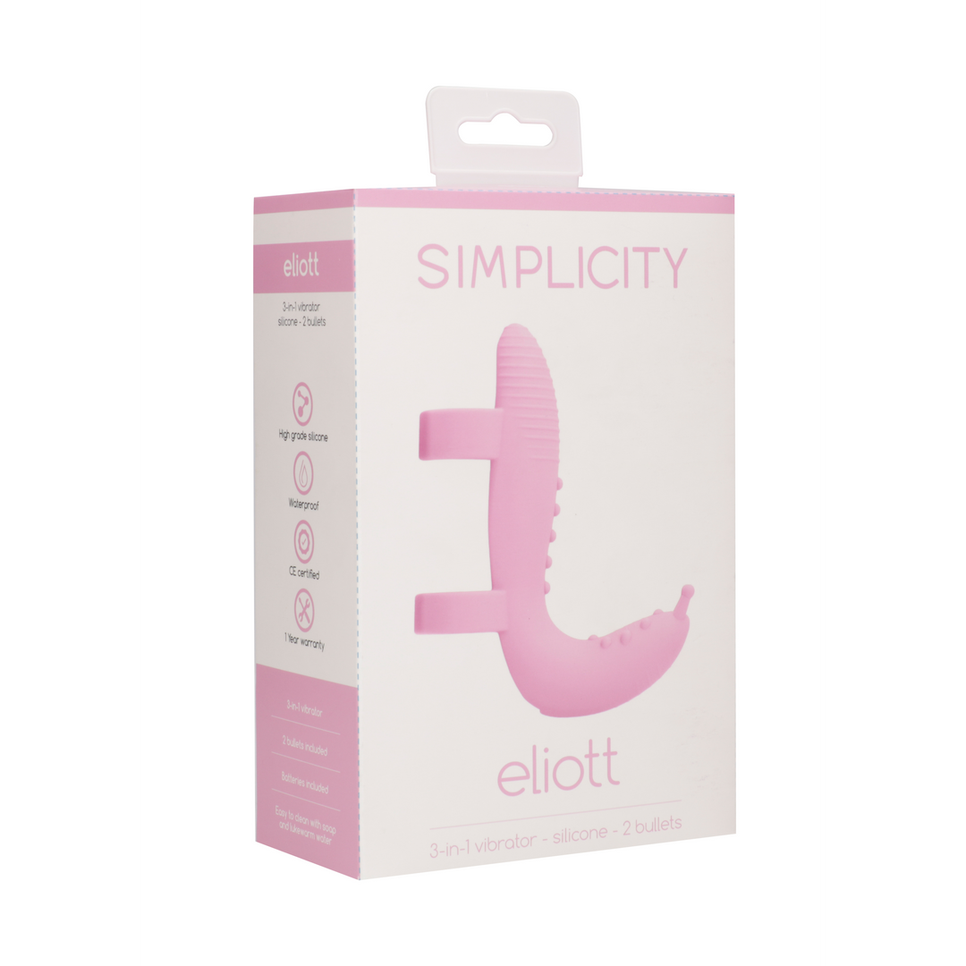 Simplicity - Vibrator Extension Set - Eliott - Pink