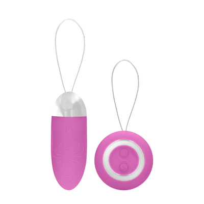 Luca - Rechargeable Remote Control Vibrating Egg - Pink