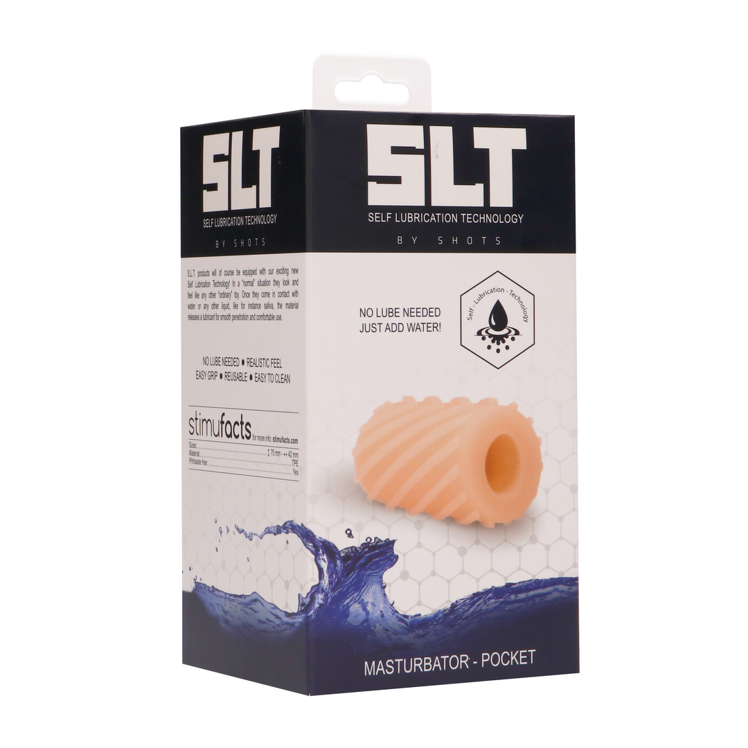 SLT - Self Lubrication Pocket Masturbator - Flesh