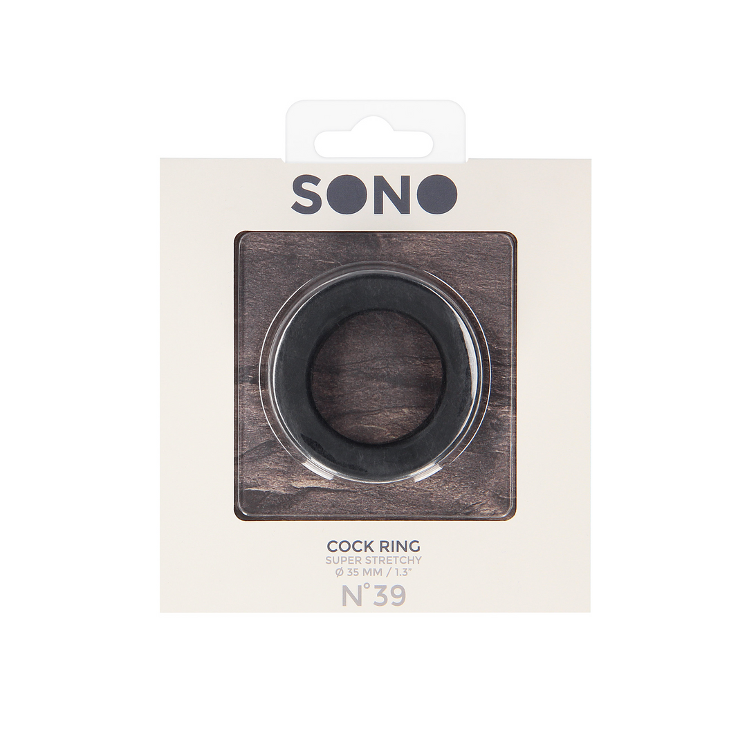 Sono - No.39 - Cock Ring - Black