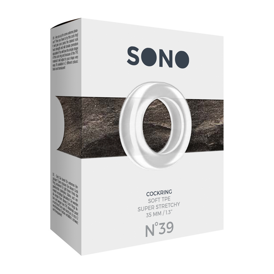 Sono - No.39 - Cock Ring - Translucent