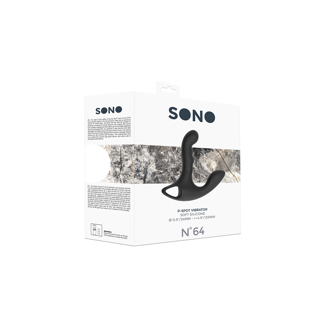 Sono - No. 64 - P-Spot Vibrator - Black