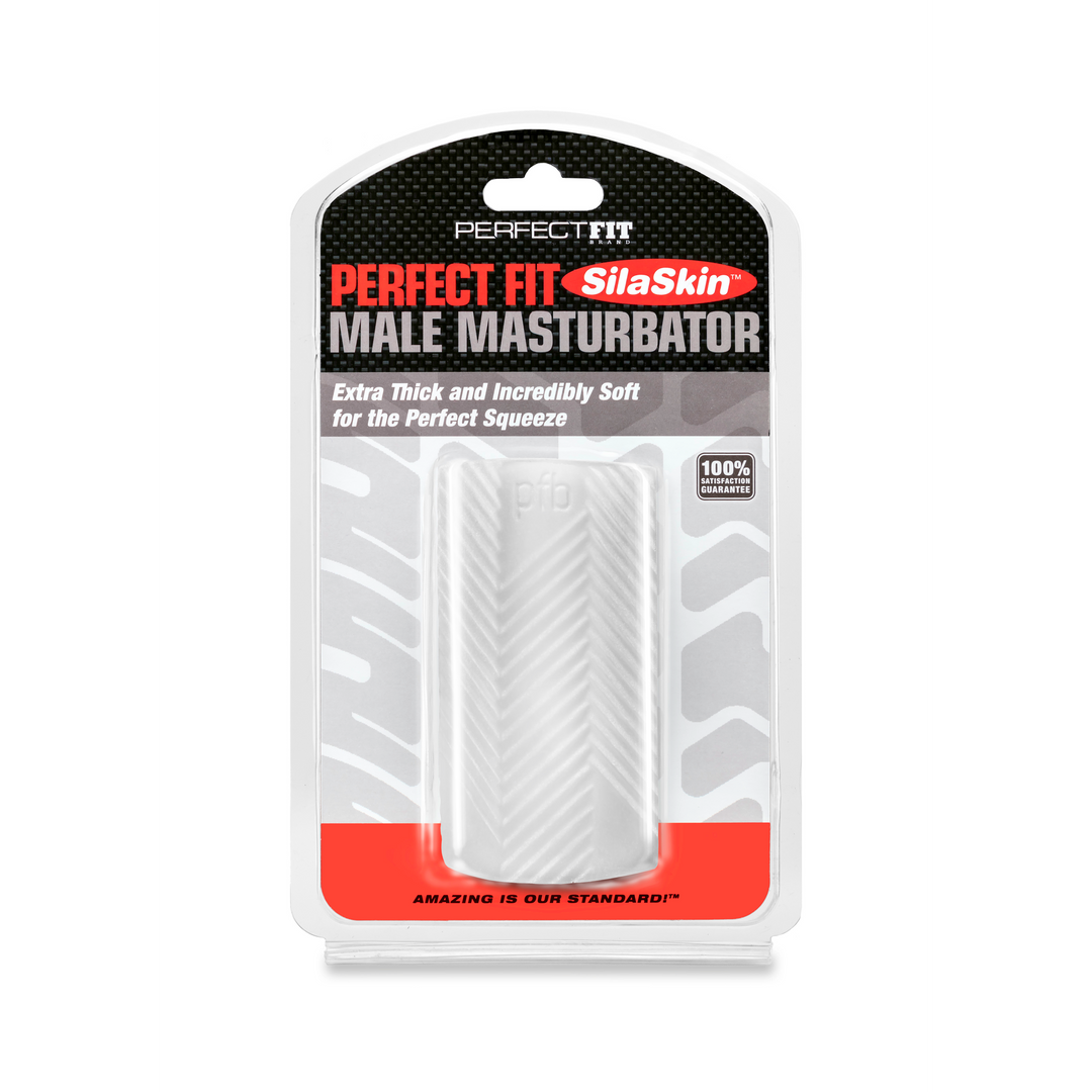 Perfect Fit Male Masturbator - clear