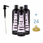 * xtreme® silicone glijmiddel 500ml (3 flessen)