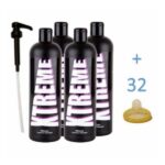 * xtreme® silicone glijmiddel 500ml (4 flessen)