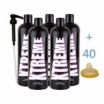 * xtreme® silicone glijmiddel 500ml (5 flessen)