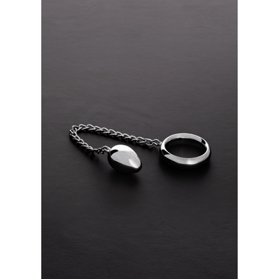 Triune - Donut C-Ring Anal Egg (40/30mm) with chain