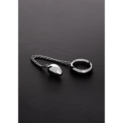 Triune - Donut C-Ring Anal Egg (40/40mm) with chain