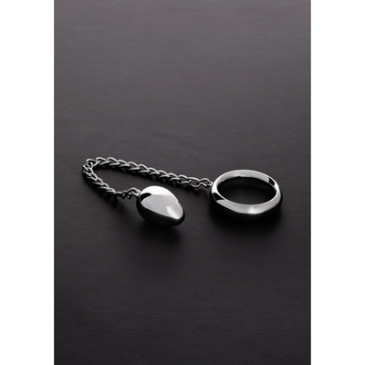 Triune - Donut C-Ring Anal Egg (50/50mm) with chain