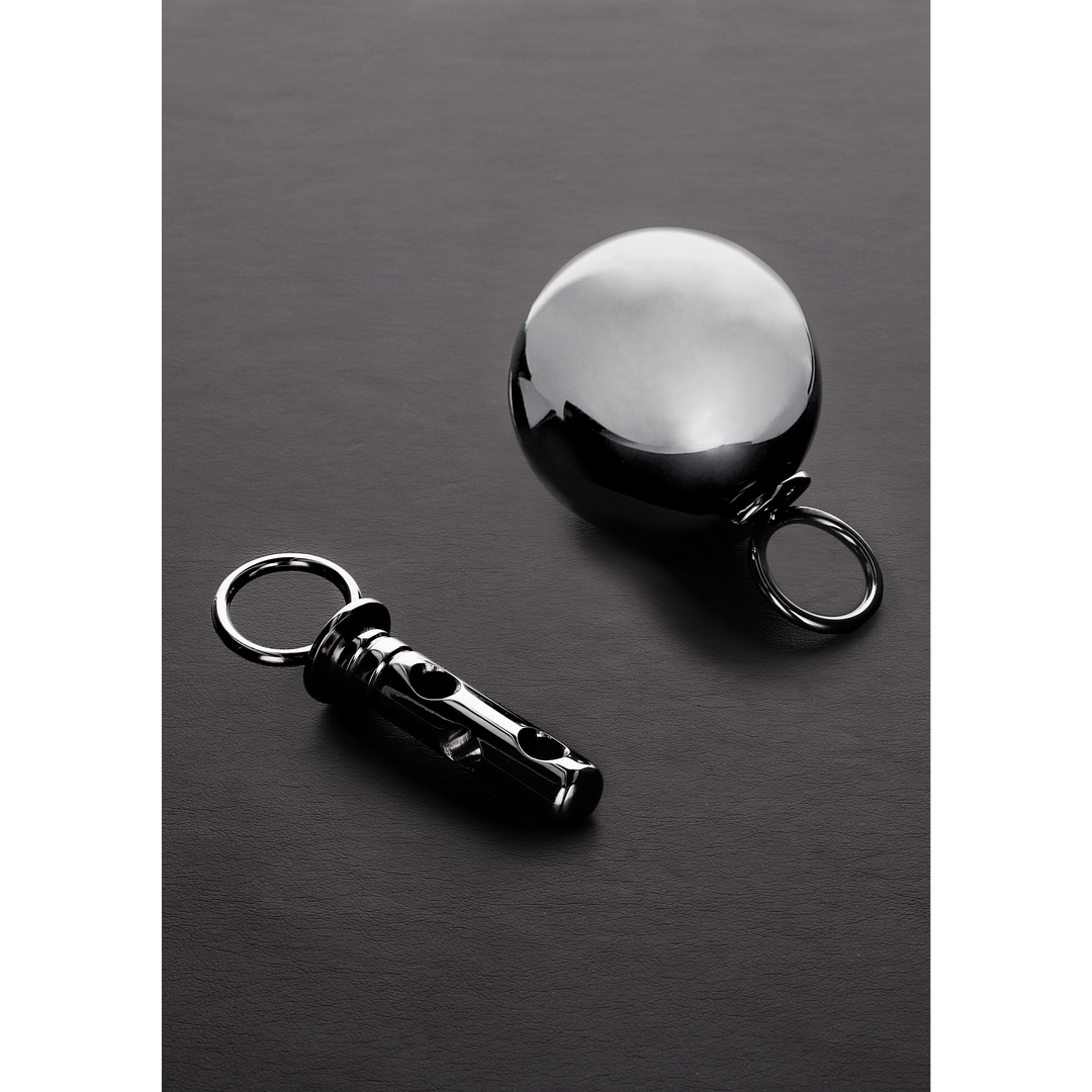 Auto Bondage Ice Ball Lock - Stainless Steel