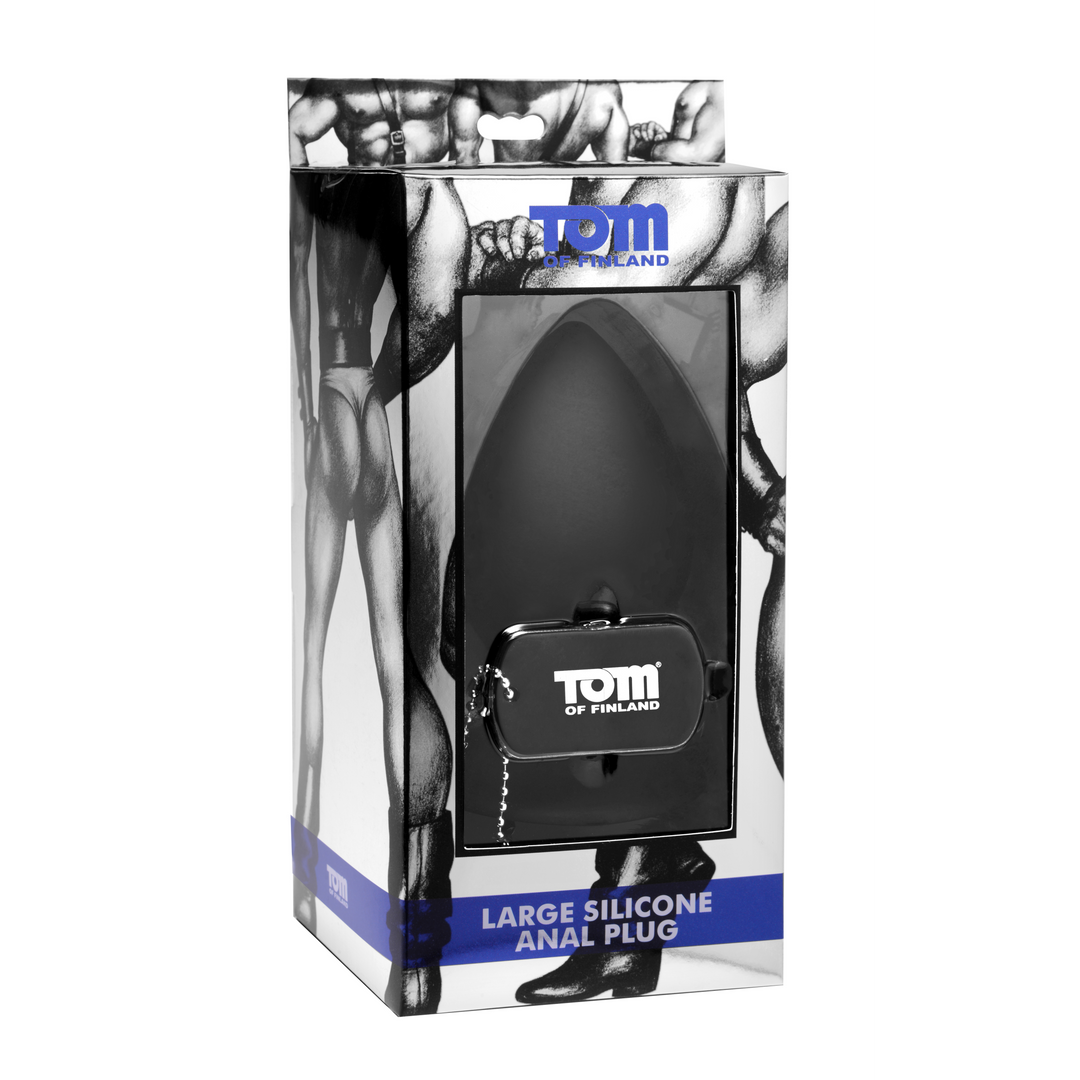 Tom Of Finland - Silicone Anal Plug - Large