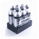 xman silicone glijmiddel 950ml (6 aluminium flessen)