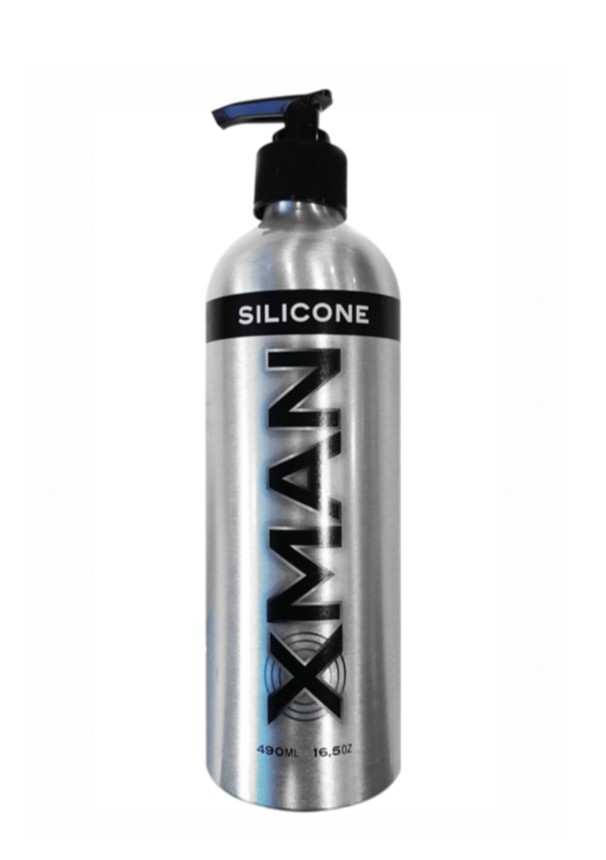 xman silicone 490ml aluminium fles