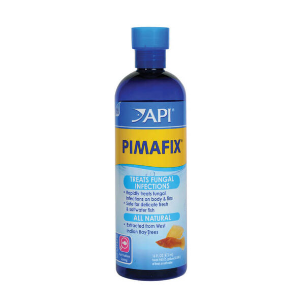 api pimafix aquarium fungal and bacterial infection treatment